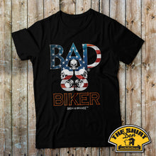 Load image into Gallery viewer, BADASS® BIKER Logo T-Shirt
