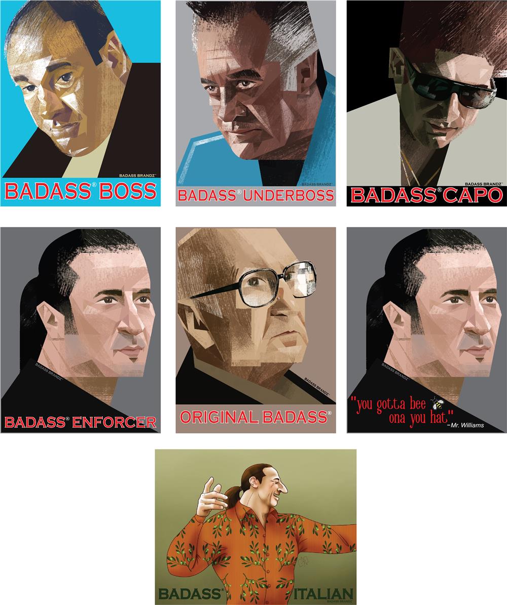 BADASS® SopranosCon Limited Edition Prints (Autographed by Federico Castelluccio)