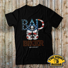 Load image into Gallery viewer, BADASS® BIKER Logo T-Shirt
